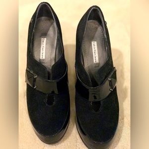 Calvin Klein Black Suede Women’s Pumps